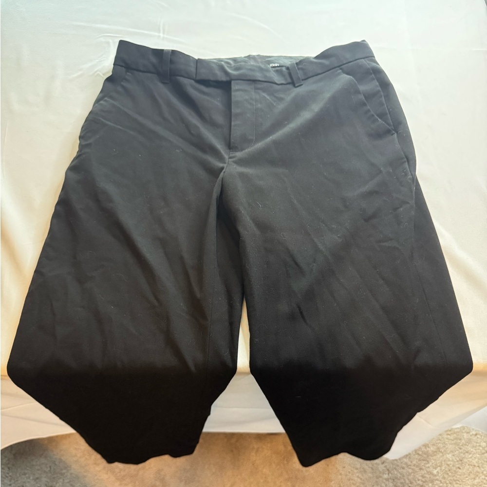 Calvin Klein Brand, Boy’s Black Button Close Dress Pants, (Sz 12 Husky) Clothing - Picture 1 of 9